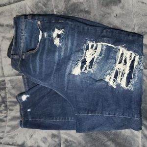 Judy Blue distressed skinny jeans